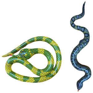 ของเล่นงูหลามเป่าลมสีดำและสีเหลืองสำหรับเด็ก เล่นได้ทั้งในบ้านและนอกบ้าน ตุ๊กตาสัตว์ - Product Image 3