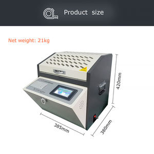 Instrumento de Medição de Perda Dieelétrica de Óleo Isolante de Transformador Totalmente Automático HYJL-Z100 Testador de Tensão de Quebra Líquida - Product Image 6