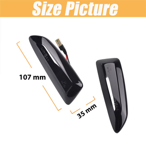 Indicatore Laterale Dinamico per <span class=keywords><strong>Opel</strong></span> Astra J, Astra K, Zafira C, Insignia B, <span class=keywords><strong>Grandland</strong></span> X, Luce di Direzione 13273103 13491088 1713004 - Product Image 6