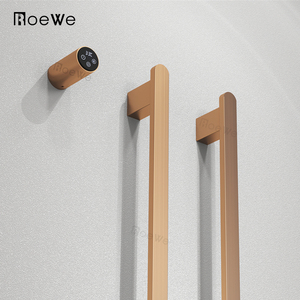 1m dọc điện khăn giá thông minh treo tường điện khăn đường sắt Kệ sưởi ấm khăn ấm hơn CE SAA - Product Image 4