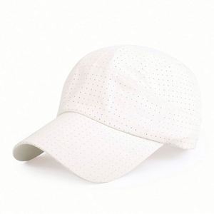 Men's Summer <b>Sunscreen</b> Baseball Cap Quick-Drying 100% Polyester Holes Breathable Design Running Caps - Product Image 2
