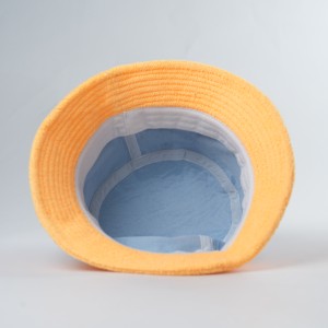 Combinaison couleur serviette Logo personnalisé seau chapeau mignon soutien broderie vente chaude chapeau <span class=keywords><strong>de</strong></span> pêcheur voyage en plein air - Product Image 6