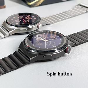 Tira de acero SK11Plus Reloj inteligente Hombres Llamada IP67 Impermeable Pantalla táctil completa SK11 Plus Smartwatch para Android IOS - Product Image 2