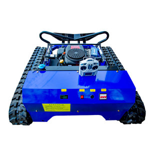 Tagliaerba Telecomandato RC Cingolato per Ogni Terreno, <span class=keywords><strong>Macchina</strong></span> Falciatrice Radiocomandata per Pendenze, Robot Rasaerba Cingolato - Product Image 3