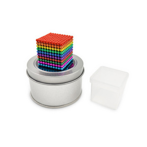 Colorful Magic Cube Magnet Balls 5mm Balls Magnetic <strong>toys</strong>
