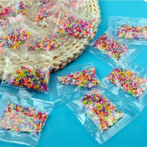 5 gram DIY creative imitation sugar pellet polymer clay cream cell phone case Beauty foaming glue crystal Slime filler batch