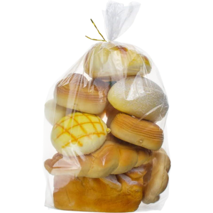 Sac à pain transparent de qualité alimentaire en PP avec cravate réglable et bande de stockage réutilisable pour toast Pet Food & Jelly (personnalisable) - Product Image 1