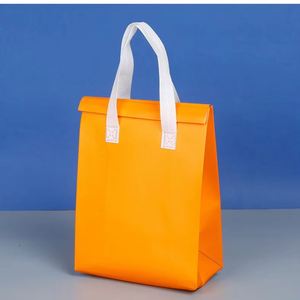 Sac isotherme personnalisable, imperméable, recyclable, en tissu thermique, sac fourre-tout en polypropylène non tissé - Product Image 3