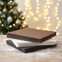 Papier de rembourrage alimentaire double face écologique et recyclable pour boîte de chocolat, emballage de bonbons, absorbant les chocs, anti-pression