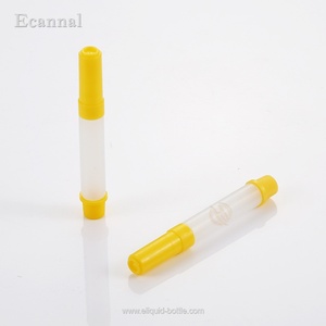 ขวด HDPE ทรงกลมขนาด 1.5 มล. ยี่ห้อ Ecannal แบบบีบได้ พร้อมฝาเกลียวและฝาปิดแบบ Snap Cap สำหรับบรรจุของเหลว เช่น เอสเซนส์ เซรั่ม เจล กาว - Product Image 2