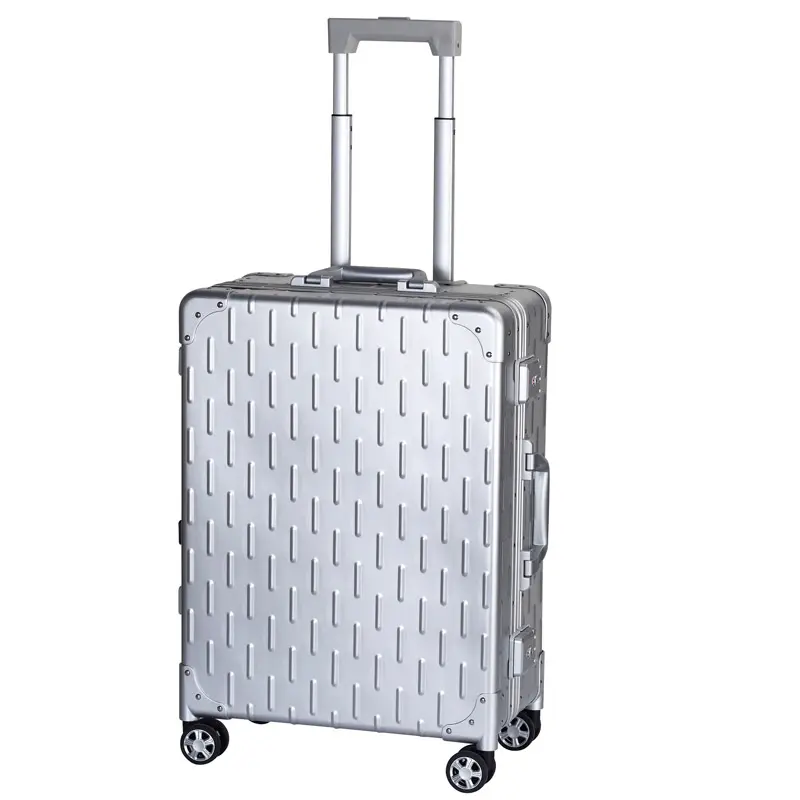Aluminum Magnesium Alloy Custom Tag High Quality Travel Carry-on Trolley Bag Luggage Sets Suitcase