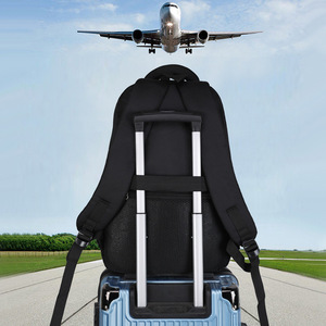 Men's <b>Backpack</b> <b>Large</b> Capacity 20-35L Business Travel Laptop Bag Solid Color Soft Handle Summer 2023 - Product Image 4