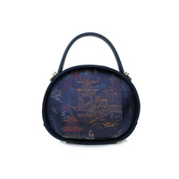 Sac à bandoulière en soie Xiangyun, sac à main pour femmes de style traditionnel chinois, sac à bandoulière Songjin
