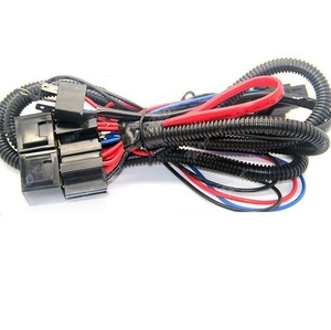 Kit de conversion HID H3 H4 H7 H11 9005 9006, faisceau de câblage de relais, adaptateur de câblage HID - Product Image 1