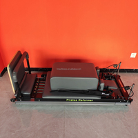 Reformer de Pilates portable et réglable, de qualité supérieure, en aluminium, avec système de traction, pour la maison, studio d'exercice, machine de Pilates à domicile, reformer de Pilates