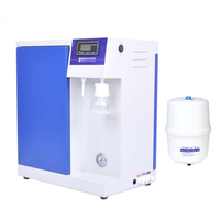 Machine à eau ultrapure LABOAO, entrée d'eau du robinet directe, système de purification d'eau automatique avec rinçage RO
