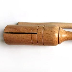 Tube sonore en bois rainuré portable en gros avec mallette pour l'enseignement du rythme aux enfants - Product Image 3