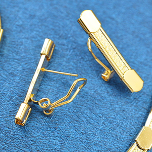 High Quality Copper Zircon Luxury Bridal Jewelry <b>Set</b> 14K Gold Plating Women Engagement Wedding Party Gift <b>Necklace</b> Earrings - Product Image 6