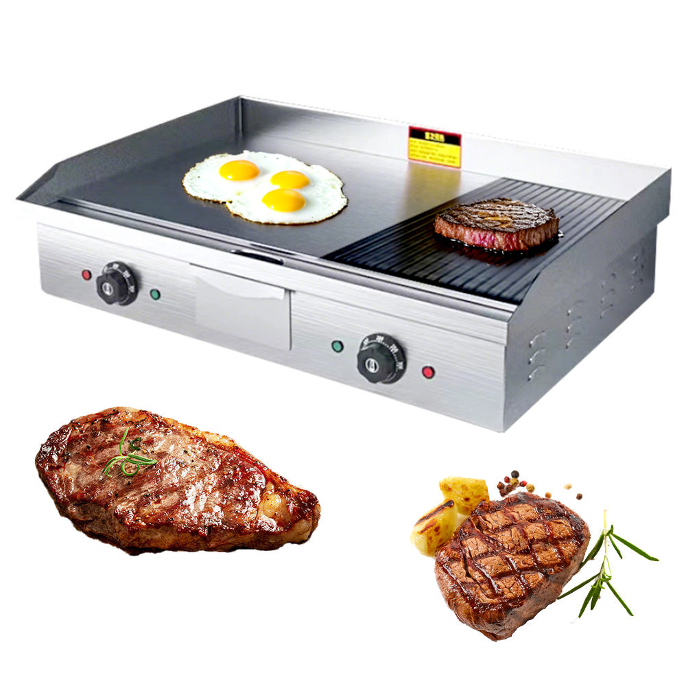 Commercial Pancake Hot Plate Stainless Steel Electric Maker