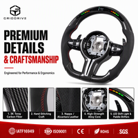 Pièces automobiles en cuir pour volant intérieur, compatibles avec F20 F30 F32 F36 F80 M3 M4 M5 M6 E70 E90 E91, vente en gros