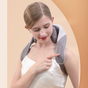 Upgraded Electric Deep Tissue 3d Kneading Neck Massager <strong>Hands</strong> Free Portable Neck and Shoulder Massager for <strong>Pain</strong> Relief - Product Image 4