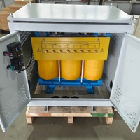 Üç fazlı güç trafosu 63kVA kapasite 480V çıkış 60Hz izolasyon 220V 110V bobin transformatörleri ile 380V 440V seçenekleri