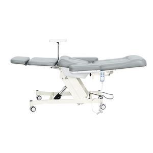 Chaise de dialyse médicale électrique multifonctionnelle d'usine Chaise de prélèvement sanguin mobile Chaise de perfusion pour clinique - Product Image 4