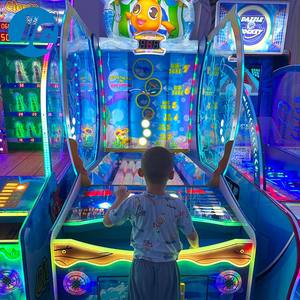 Máquina de Juegos de Centro de Entretenimiento, Máquina de Canje de Boletos con Bolas Divertidas <span class=keywords><strong>para</strong></span> Juegos de Lanzamiento de Arcade con 1 Año de Garantía - Product Image 6