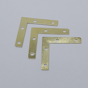 Picture Frame Corner <b>Brackets</b> Metal Right Angle Gold <b>Silver</b> Stainless Steel Durable Fixing Tools for Frames - Product Image 3