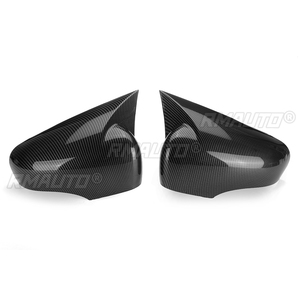 Coques de rétroviseurs latéraux, coques de rétroviseurs extérieurs, noir brillant pour Renault Clio 4 MK4 2012-2019, accessoires de voiture - Product Image 3