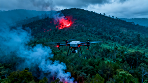 Caméra thermique compacte IP67 pour la prévention des incendies de forêt, la patrouille de sécurité en temps réel, le sauvetage d'urgence, module pour drone/UAV - Product Image 5
