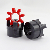 Accouplement personnalisé KTRS Rotex Accouplement Mâchoire Araignée Trou de clavette Cannelure OEM Gr 42 75 55 Accouplements d'arbre Inter Pompe Fleur de Prunier