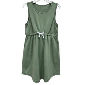 Vestido de verano para niñas vestido cuello redondo moda infantil secado rápido fabricante al por mayor - Product Image 1