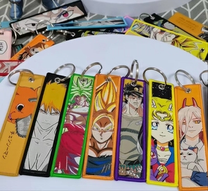 Porte-clés mousqueton 3D rechargeable Anime Demon Slayer avec logo brodé personnalisé en forme de boule - Couleurs Pantone, étanche - Product Image 2