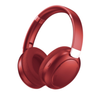 Casque sans fil supra-auriculaire OEM/ODM avec micro pour audiophiles, suppression du bruit ENC, idéal pour les réunions en ligne et le gaming vocal