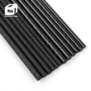 Barre in fibra di carbonio 3K 2mm 3mm 4mm <span class=keywords><strong>8mm</strong></span> 10mm 20mm diametro 30mm solide barre in carbonio opaco lucido - Product Image 3