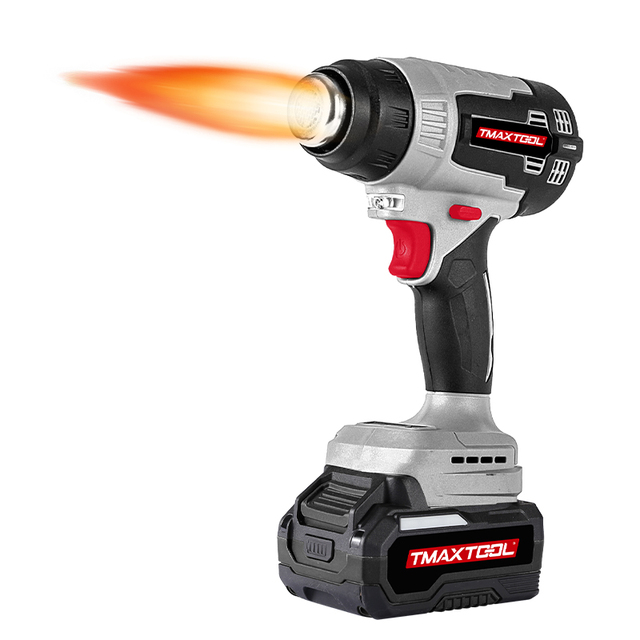 New 20V Lithium Battery Cordless Temperature Controlled Hot Air Gun Shrink Wrap Car Films Heat Guns