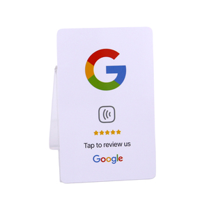 <span class=keywords><strong>Tarjeta</strong></span> NFC Personalizada OEM XYT para Reseñas de Google, NTAG213 Programable, Soporte Inteligente para Reseñas para Restaurantes, Cafés, Hoteles y Tiendas Minoristas - Product Image 1