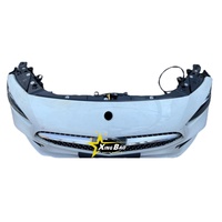 Mercedes-Benz A-Class 177 2019-2022 Rakitan Bumper Depan Grille Bolt-On Universal Fitment dengan Lubang Sensor Park Assist 6.