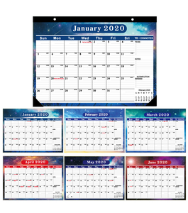 Calendrier personnalisé à succès avec logo, impression colorée, agenda hebdomadaire de bureau - Product Image 3