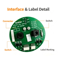 Encodeur de magazine d'outils d'origine pour machine CNC Brother système A00, encodeur d'adresse de positionnement d'outil