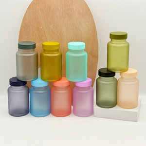 <span class=keywords><strong>Botella</strong></span> <span class=keywords><strong>de</strong></span> Plástico Personalizada <span class=keywords><strong>de</strong></span> Colores, Contenedor para Pastillas, Tapa <span class=keywords><strong>de</strong></span> Rosca, <span class=keywords><strong>Botella</strong></span> <span class=keywords><strong>de</strong></span> PET - Product Image 1