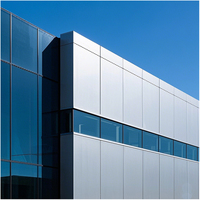 Panneau de façade en aluminium antistatique moderne, épaisseur 4 mm, imperméable, ignifuge, antibactérien, anti-moisissure, revêtement PVDF pour meubles