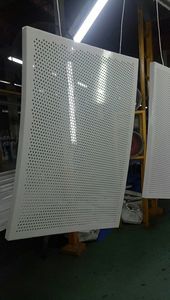Matériaux de décoration murale extérieure en aluminium revêtu de poudre - Product Image 4