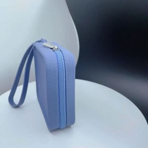 Luxury Unique Cute Kawaii Silicone Square Earphone Women Ladies Girls Kid Travel <b>Mini</b> Small Coin Purse <b>Pouch</b> Cosmetic Bag Custom - Product Image 2
