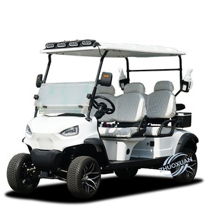 Voiturette de golf tout-terrain camouflage 6 places pour le transport VIP en hôtel et la patrouille touristique - Product Image 1