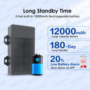 Dispositivo de Rastreo GPS para Vehículos Oculto Antirrobo con Imán, Solar, 12000mAh, GF70, GSM, SMS, GPS, GPRS, 4G - Product Image 5