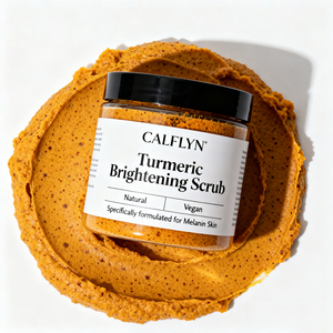 Calflyn nghệ sáng chà tự nhiên Vegan Exfoliator cho melanin da OEM/ODM nhãn hiệu riêng, tùy biến sản xuất - Product Image 4