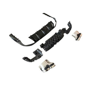 Diffusore Posteriore AMG Personalizzato Professionale Nero Lucido E63 con Terminali di Scarico per <span class=keywords><strong>Mercedes</strong></span> Benz <span class=keywords><strong>E</strong></span> Coupé C238 2016-2023 - Product Image 2