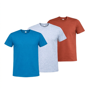 Camiseta de Verano para Mujer, Lisa, Teñida, 100% Algodón, Tejido de Punto, Transpirable, Casual, Manga Corta, Color Sólido, 200g, con Botón y Logotipo - Product Image 1